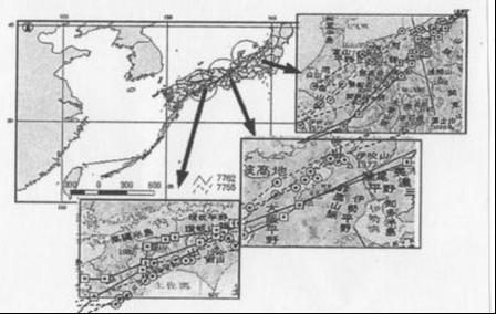 サシバ同一固体の渡り経路